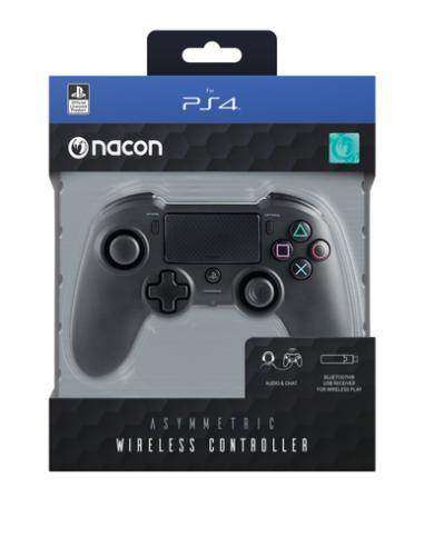 NACON Asymmetric Wireless Negro Bluetooth/USB Gamepad Analógico/Digital PC, PlayStation 4