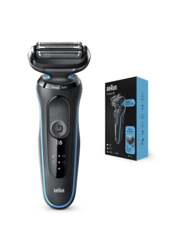 Braun Series 5 50-M1000s Máquina de afeitar de láminas Negro, Azul