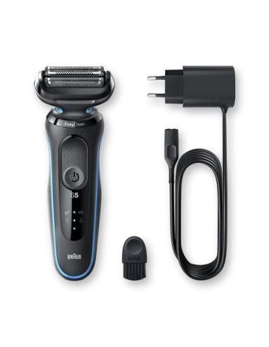 Braun Series 5 50-M1000s Máquina de afeitar de láminas Negro, Azul