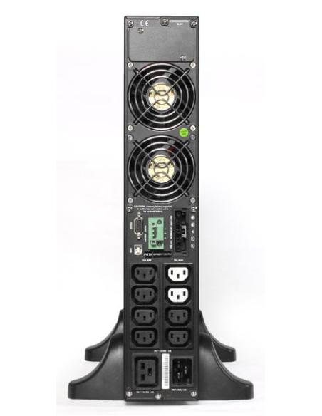 Riello Sentinel Dual sistema de alimentación ininterrumpida (UPS) 1 kVA 900 W 8 salidas AC
