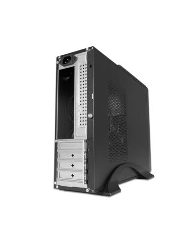 CoolBox CAJA MATX SLIM T310 USB-C 3.2 GEN1 + MULTILECTOR SD FTE.B500GR-S 500W
