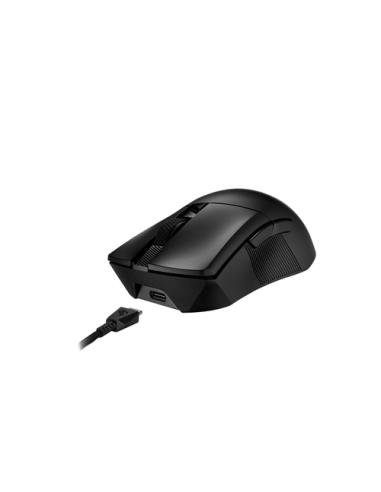 ASUS ROG Gladius III Wireless AimPoint ratón Juego mano derecha RF Wireless + Bluetooth + USB Type-A Óptico 36000 DPI