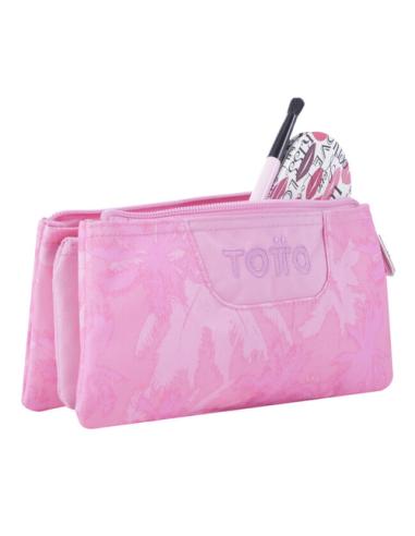 Totto AC52ECO012-2210Z-8IE caja de lápices Estuche suave Poliéster Rosa