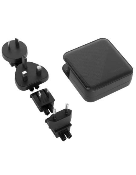 Targus APA109GL cargador de dispositivo móvil Universal Negro Corriente alterna Carga rápida Interior