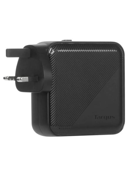 Targus APA109GL cargador de dispositivo móvil Universal Negro Corriente alterna Carga rápida Interior