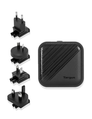 Targus APA803GL cargador de dispositivo móvil Universal Negro Corriente alterna Carga rápida Interior