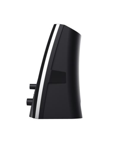 Trust 24660 conjunto de altavoces 5 W PC/ordenador portátil Negro, Metálico 2.0 canales