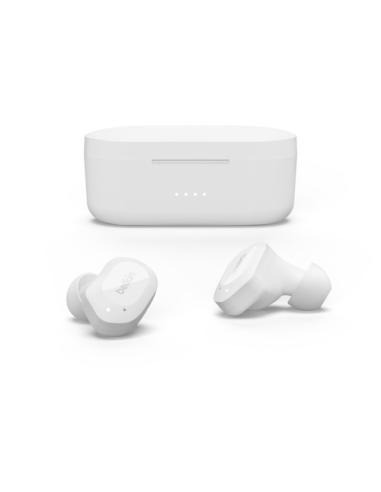 Belkin SOUNDFORM Play Auriculares True Wireless Stereo (TWS) Dentro de oído Bluetooth Blanco