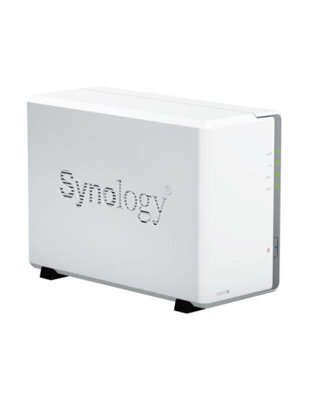 Synology DiskStation DS223J servidor de almacenamiento NAS Escritorio Realtek RTD1619B 1 GB DDR4 0 TB DiskStation Manager Blanco