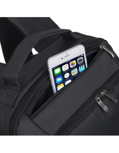 Rivacase 8262 39,6 cm (15.6") Funda tipo mochila Negro