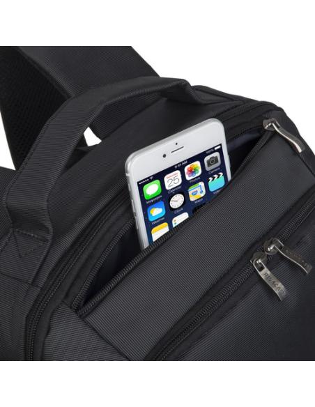 Rivacase 8262 39,6 cm (15.6") Funda tipo mochila Negro