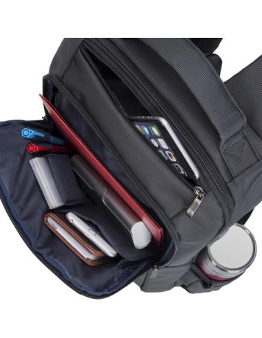Rivacase 8262 39,6 cm (15.6") Funda tipo mochila Negro
