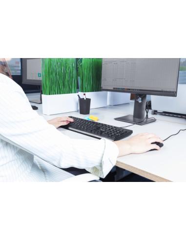 Trust TK-150 teclado Universal USB QWERTY Español Negro