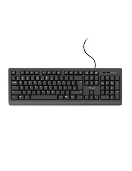 Trust TK-150 teclado Universal USB QWERTY Español Negro