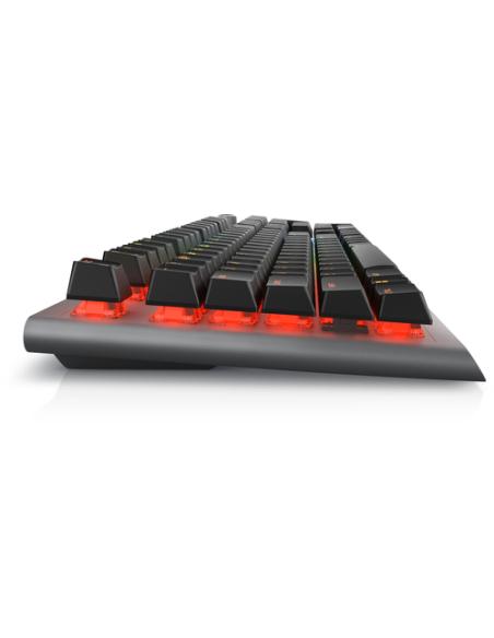 Alienware Tri-Mode AW920K teclado Juego USB + RF Wireless + Bluetooth Gris