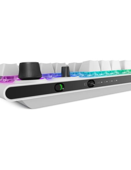 Alienware Tri-Mode AW920K teclado Juego USB + RF Wireless + Bluetooth Blanco