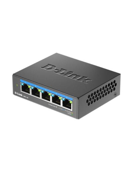 D-Link DMS-105 No administrado L2 2.5G Ethernet (100/1000/2500) Negro