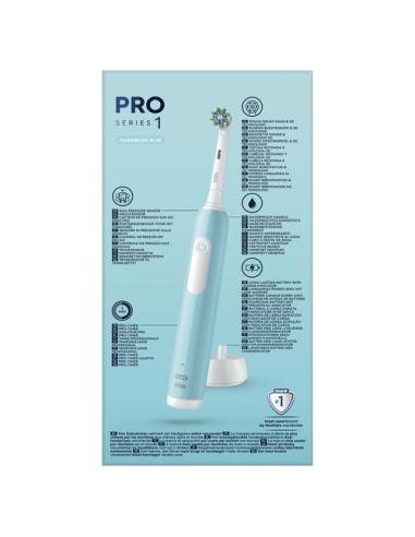 Oral-B Pro Series 1 Adulto Cepillo de dientes oscilante Azul, Blanco