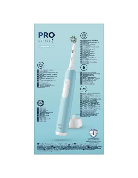 Oral-B Pro Series 1 Adulto Cepillo de dientes oscilante Azul, Blanco