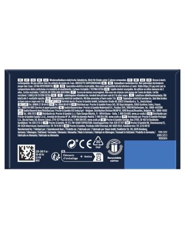 Oral-B Pro Series 1 Adulto Cepillo de dientes oscilante Azul, Blanco