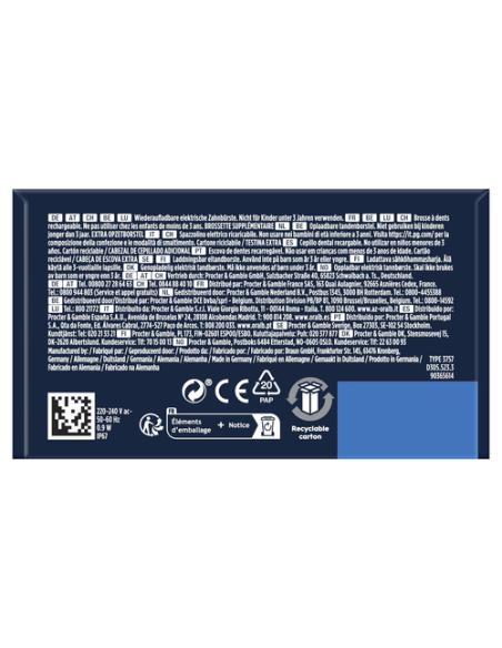 Oral-B Pro Series 1 Adulto Cepillo de dientes oscilante Azul, Blanco