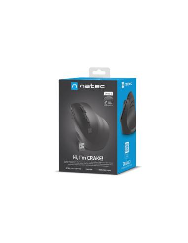 NATEC CRAKE 2 ratón Oficina mano derecha Bluetooth Óptico 2400 DPI