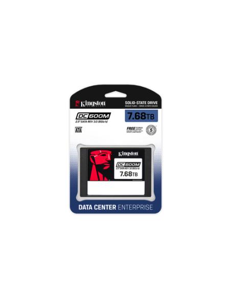 Kingston Technology Disco SSD DC600ME SATA Enterprise (uso mixto) de 2,5” y 7680 G