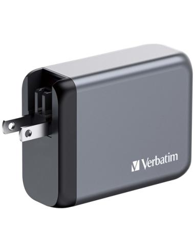 Verbatim GNC-100 Universal Negro, Gris Corriente alterna Carga rápida Interior