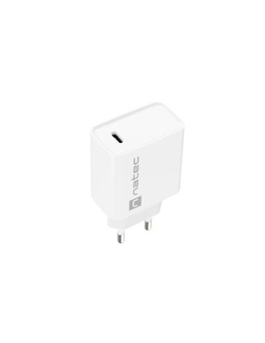 NATEC RIBERA Universal Blanco Corriente alterna Carga rápida Interior