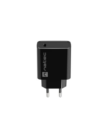 NATEC RIBERA Universal Negro Corriente alterna Carga rápida Interior