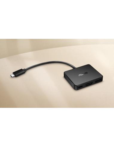 ASUS USB-C Mini Dock Alámbrico USB 3.2 Gen 2 (3.1 Gen 2) Type-C Negro