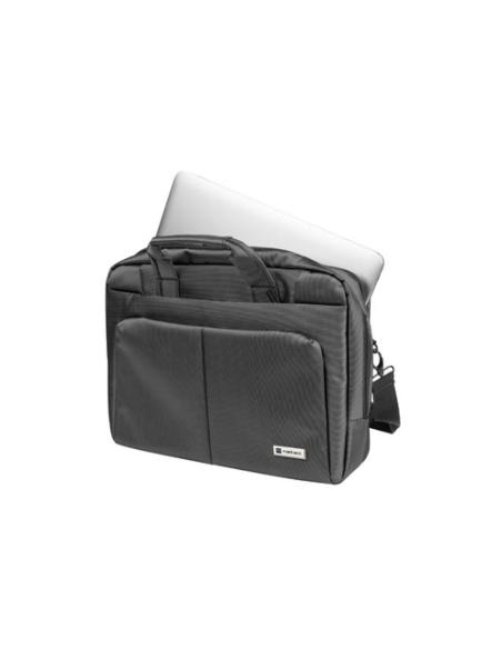 NATEC Gazelle 39,6 cm (15.6") Maletín Gris