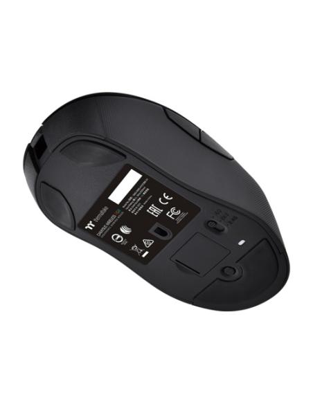 Thermaltake GMO-DMS-HYOOBK-01 ratón Juego mano derecha RF Wireless + Bluetooth Óptico 19000 DPI