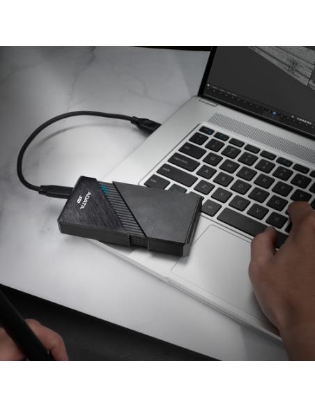 ADATA SE920 Tecnología Thunderbolt (Rayo) 1 TB USB Tipo C 3.2 Gen 2 (3.1 Gen 2) Negro