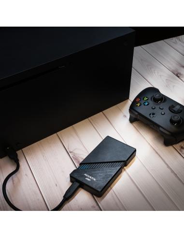 ADATA SE920 Tecnología Thunderbolt (Rayo) 1 TB USB Tipo C 3.2 Gen 2 (3.1 Gen 2) Negro