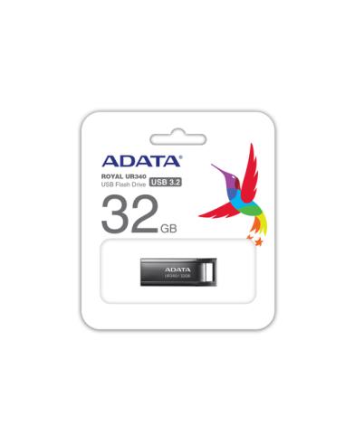 ADATA UR340 unidad flash USB 32 GB USB tipo A 3.2 Gen 1 (3.1 Gen 1) Negro