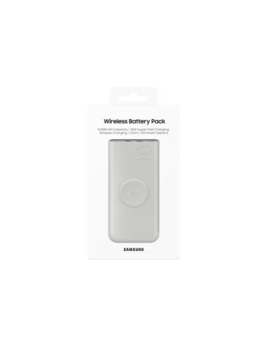 Samsung EB-U2510XUEGEU batería externa 10000 mAh Cargador inalámbrico Beige
