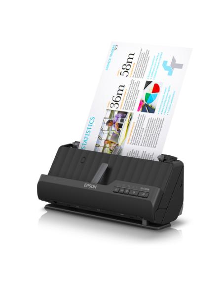 Epson ES-C320W ADF + escáner alimentado por hojas 600 x 600 DPI A4 Negro