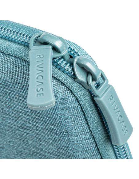 Rivacase Suzuka 7705 39,6 cm (15.6") Funda Color aguamarina