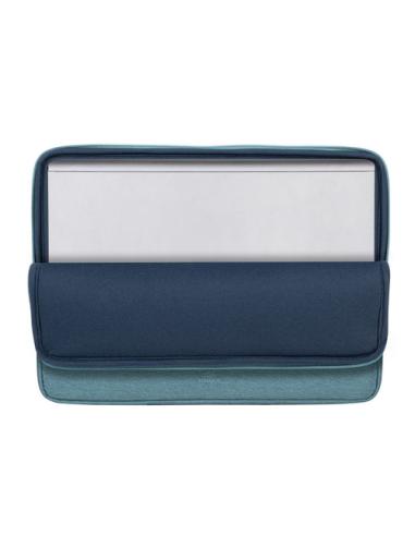 Rivacase Suzuka 7705 39,6 cm (15.6") Funda Color aguamarina