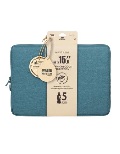 Rivacase Suzuka 7705 39,6 cm (15.6") Funda Color aguamarina