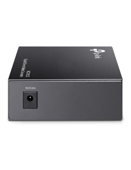 TP-Link MC210CS convertidor de medio 1000 Mbit/s 1310 nm Monomodo Negro