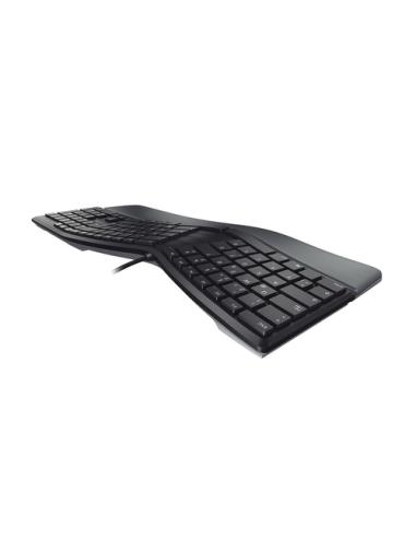 CHERRY KC 4500 ERGO teclado Universal USB QWERTY Inglés de EE. UU. Negro