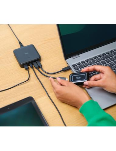 Trust Maxo Universal Negro Corriente alterna Interior