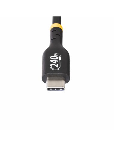 StarTech.com Cable de Carga USB-C de 2m - Cable USB Tipo C - Certificación USB-IF - PD de 240W EPR - Cable USB 2.0 USB-C de Carg