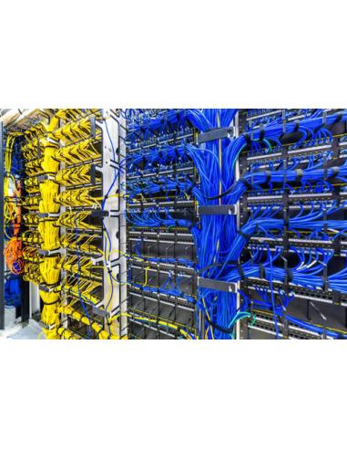 Phasak Cable de Red Cat.6 UTP Solido CCA Cat.6 UTP Negro 1.5M