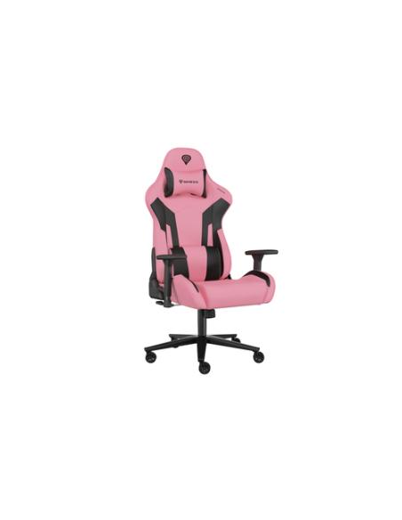 GENESIS Nitro 720 Silla para videojuegos de PC Asiento inflable Negro, Rosa