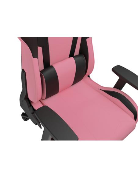 GENESIS Nitro 720 Silla para videojuegos de PC Asiento inflable Negro, Rosa