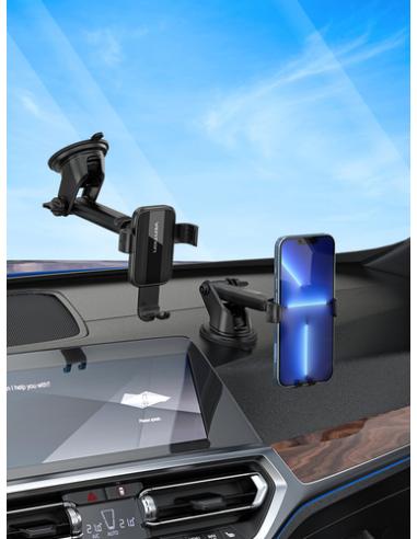 Vention Soporte de Coche para Smartphone KCOB0/ Negro