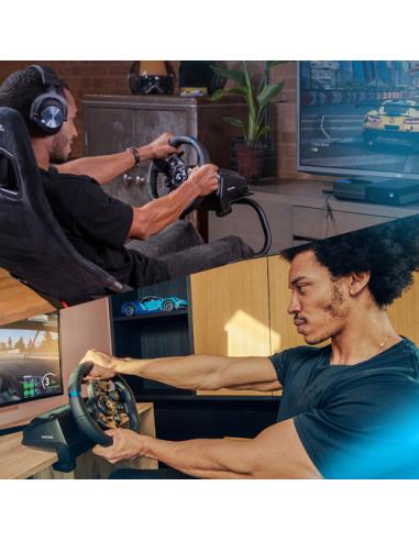 Logitech G G923 Negro USB 2.0 Volante + Pedales Analógico/Digital PC, Xbox One, Xbox Series S, Xbox Series X
